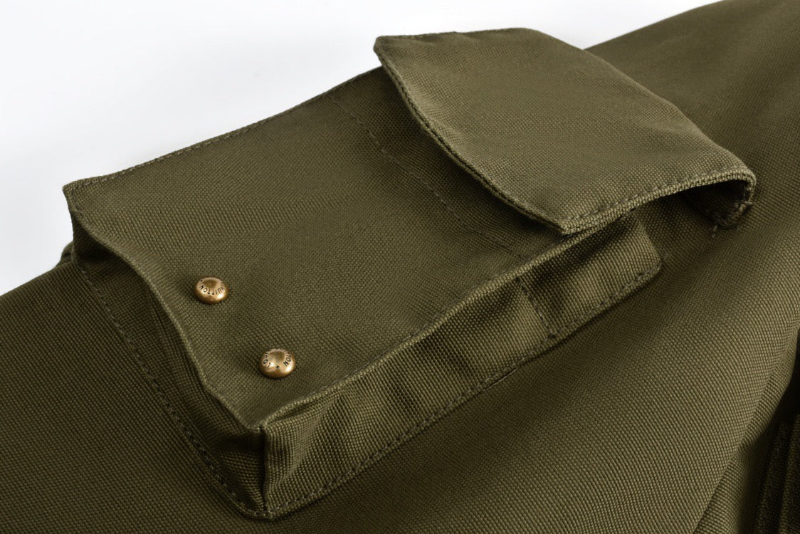 Veste de travail cloutée