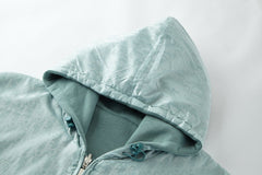 veste à capuche réversible