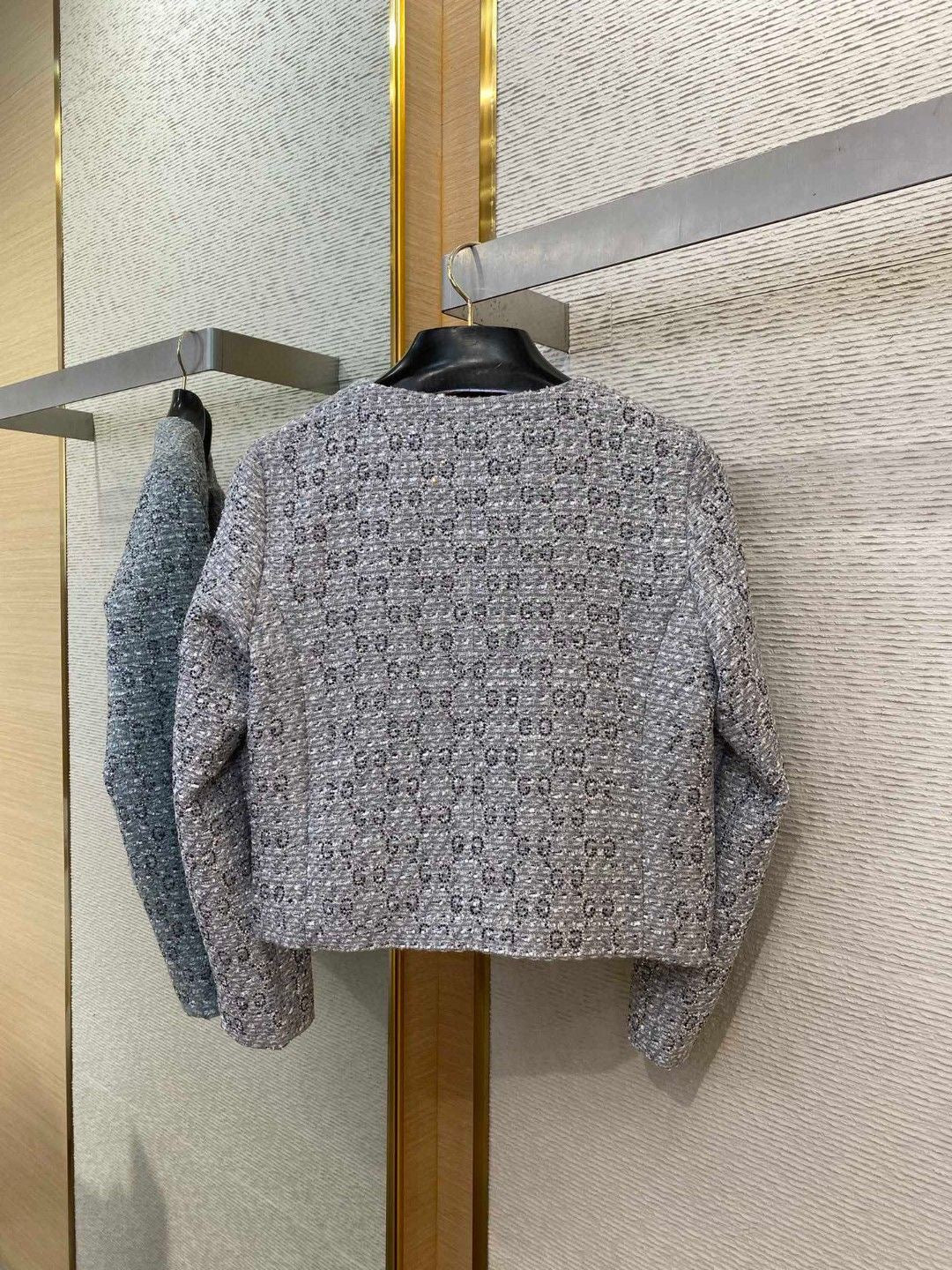 Jacquard-Diamantjacke