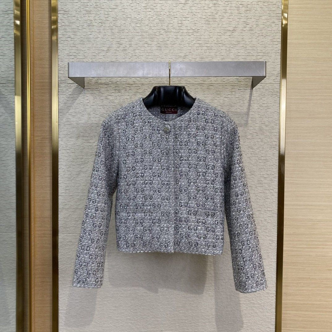 Jacquard-Diamantjacke