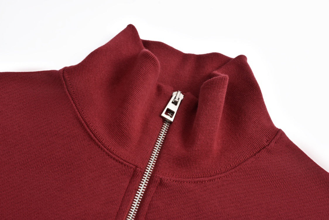 loe Bedrucktes Sweatshirt mit Stehkragen