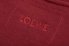 loe Printed stand collar sweatshirt