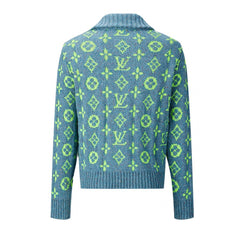 Pull cardigan jacquard