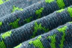 Pull cardigan jacquard