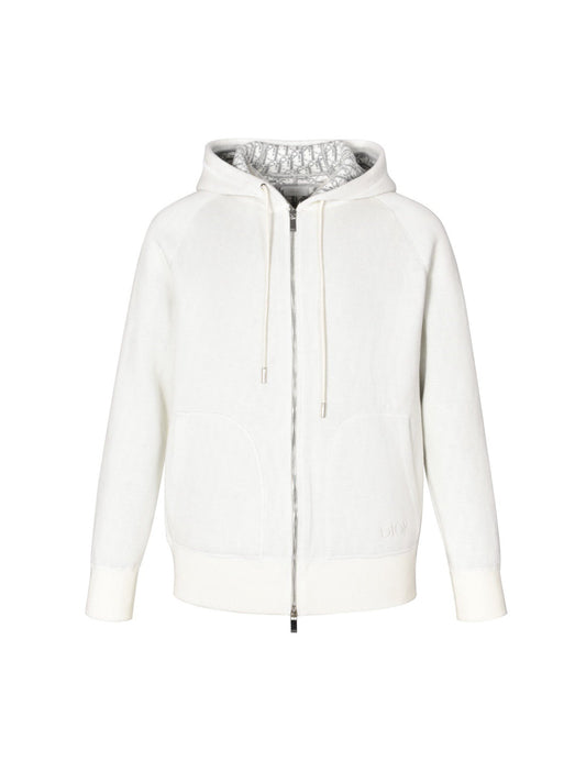 Veste en tricot jacquard cachemire