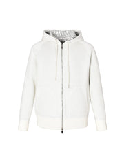 Veste en tricot jacquard cachemire