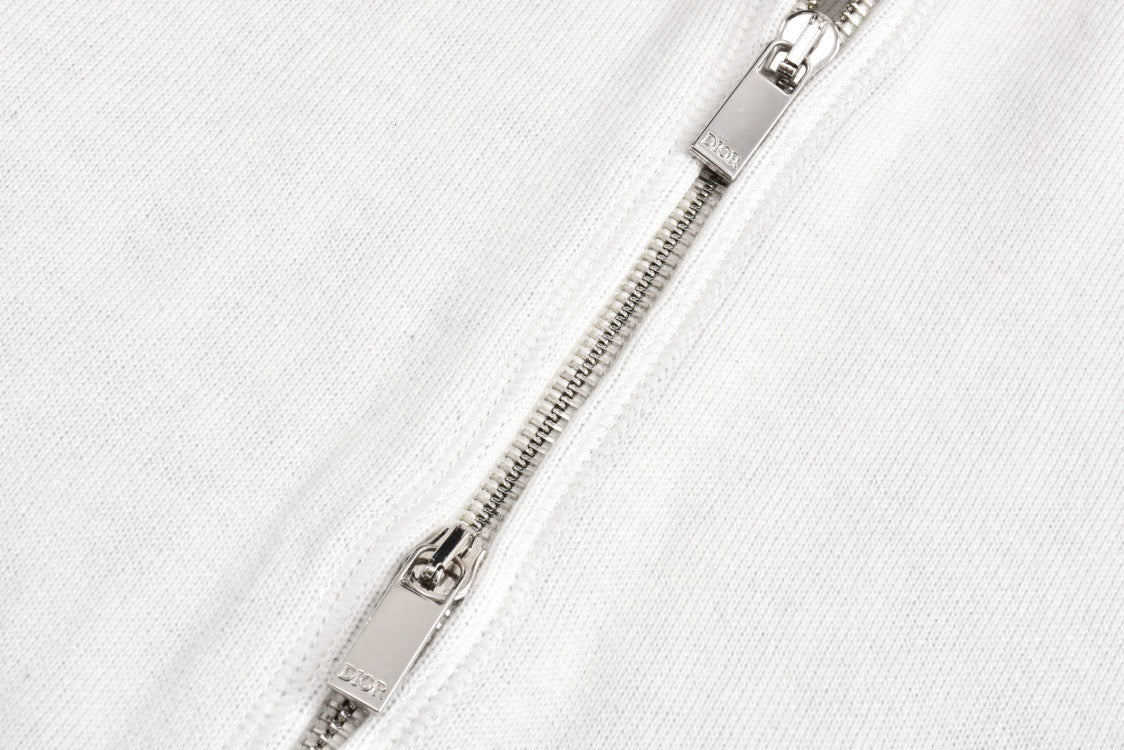 Jacquard-Strickjacke aus Kaschmir