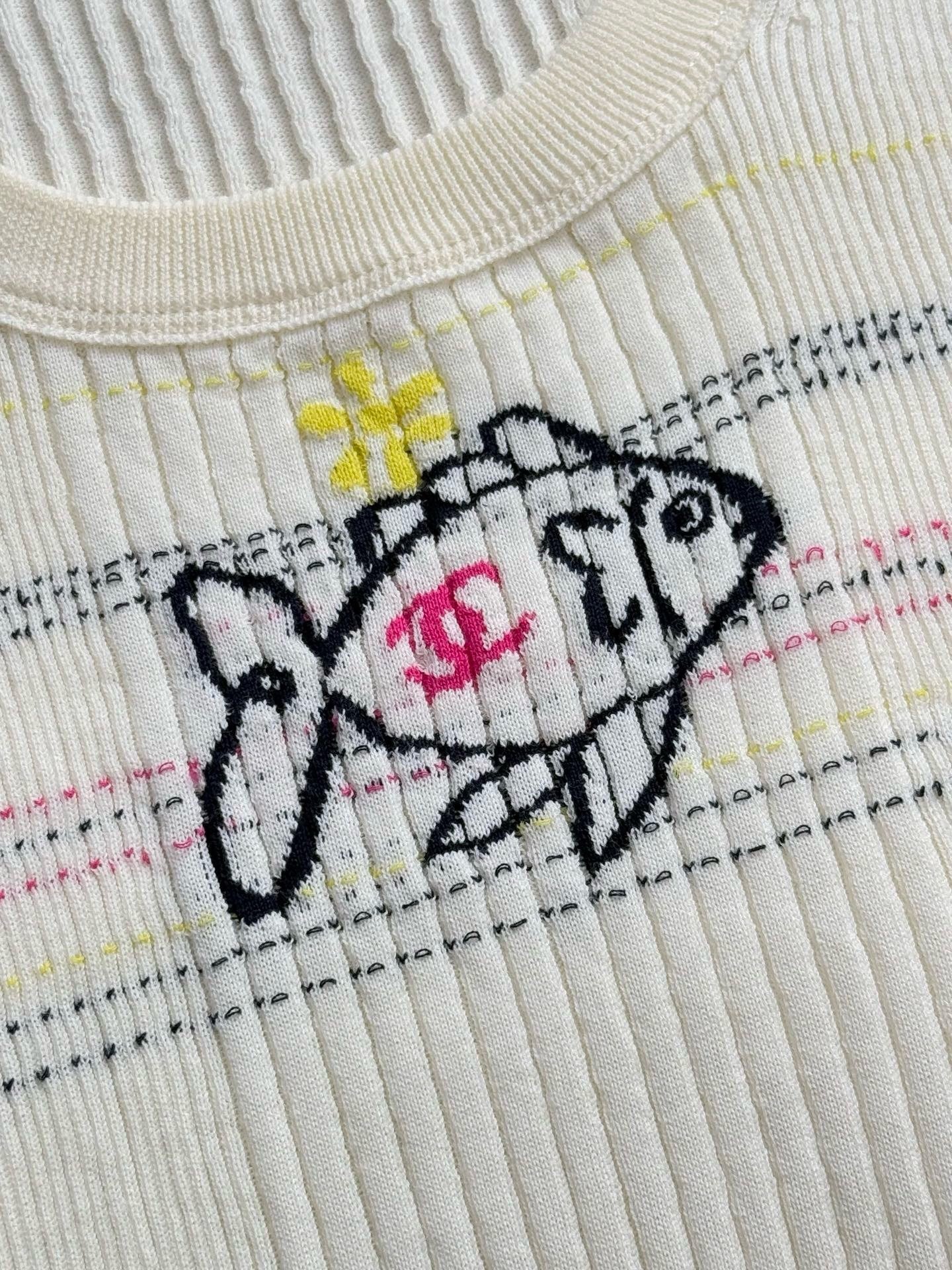 Camisole en tricot 25P Fish