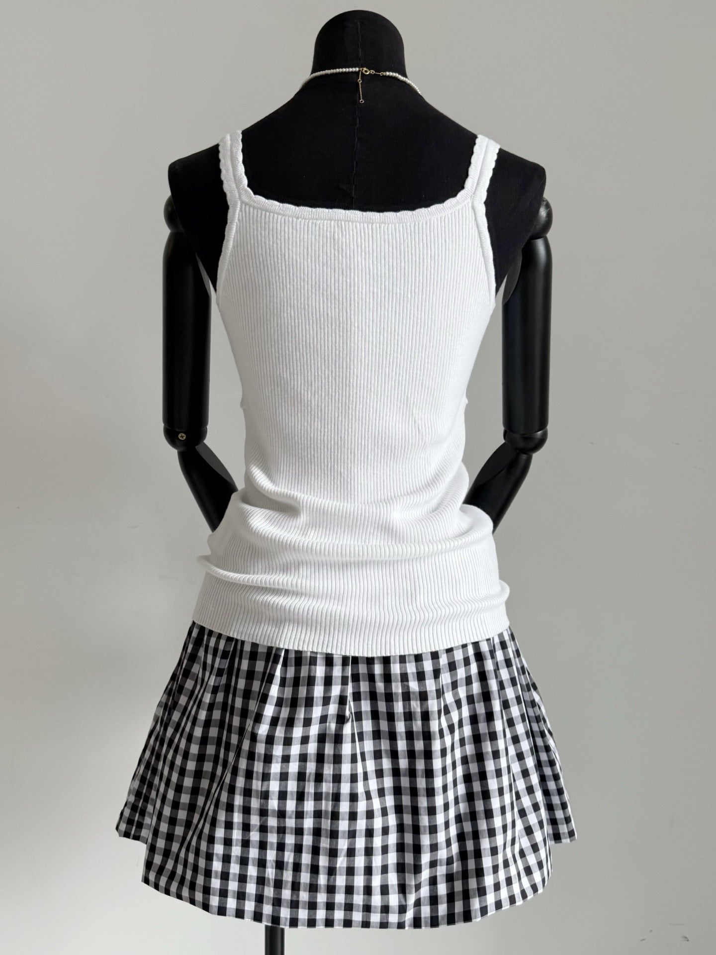 Gilet en tricot extensible mm en coton égyptien