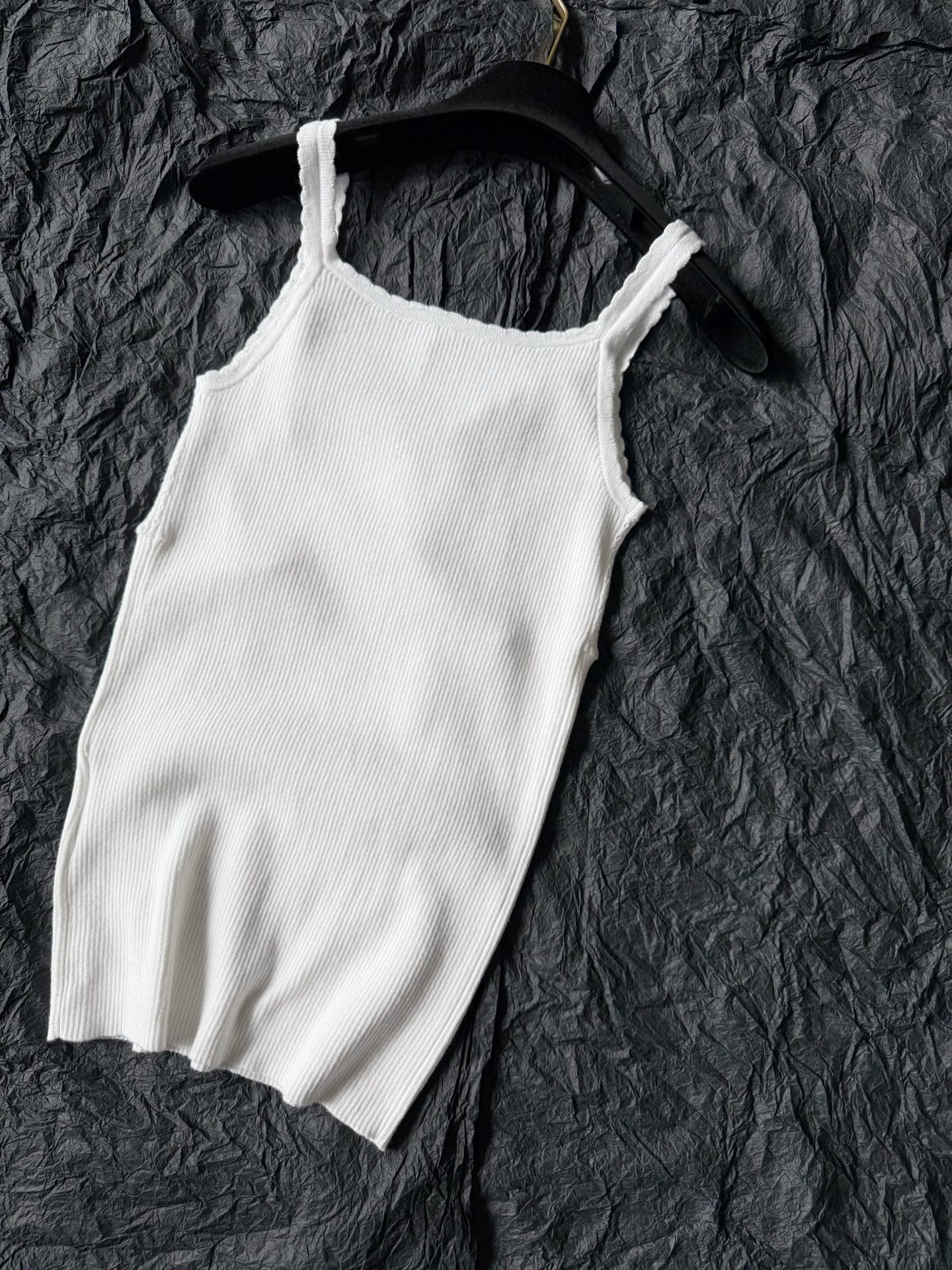 Gilet en tricot extensible mm en coton égyptien