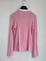 Beach Collection Pink Cardigan