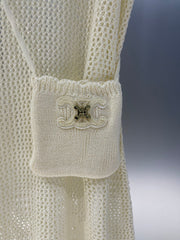 C Arc de Triomphe embroidered skirt