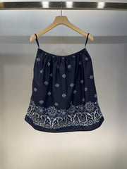 Mi floral print casual skirt