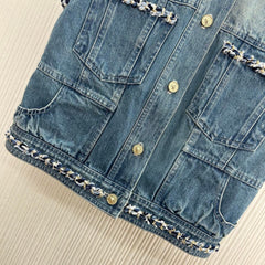 Nostalgic washed denim jeans