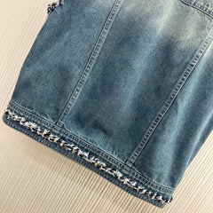 Nostalgic washed denim jeans