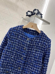 Woven silver thread dress jacket