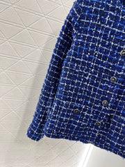 Woven silver thread dress jacket