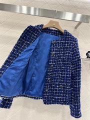 Woven silver thread dress jacket