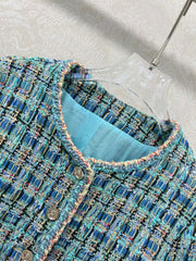Handcrafted series jacket with woven hem