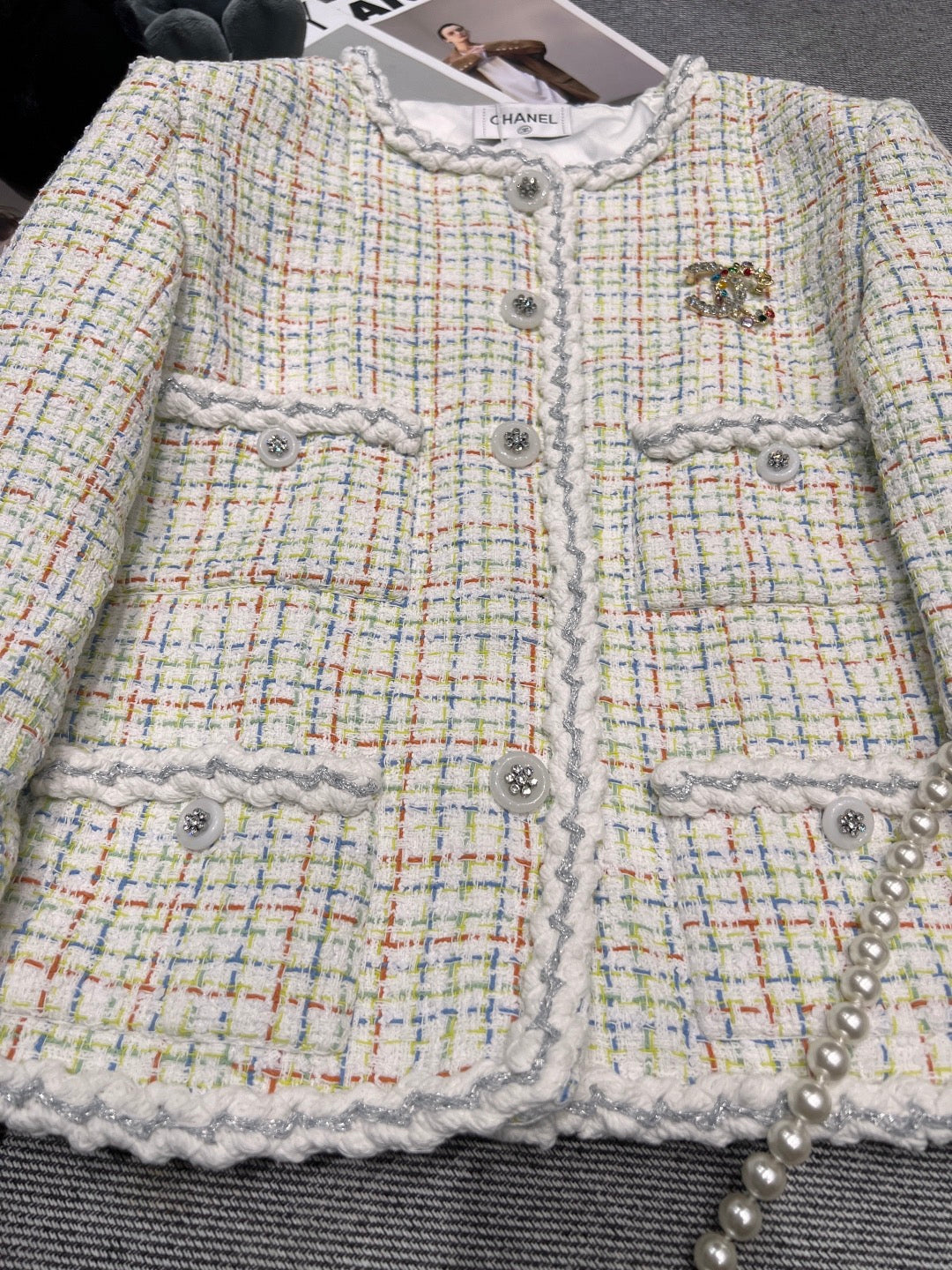 Handgefertigte Serienjacke