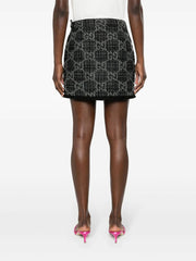 tweed mini skirt