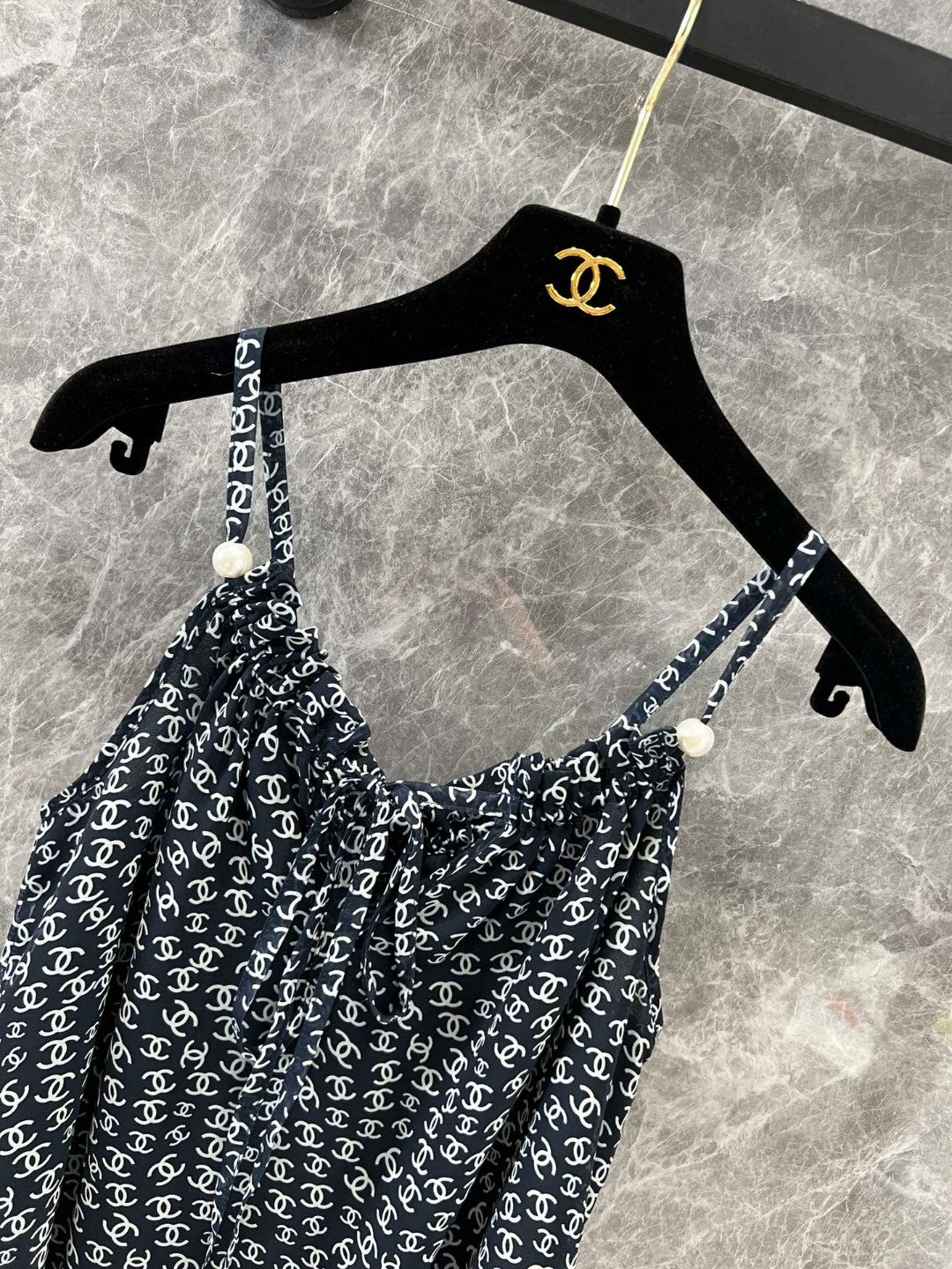 Camisole à imprimé perlé