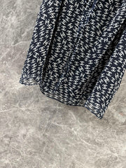 Full-print pearl camisole
