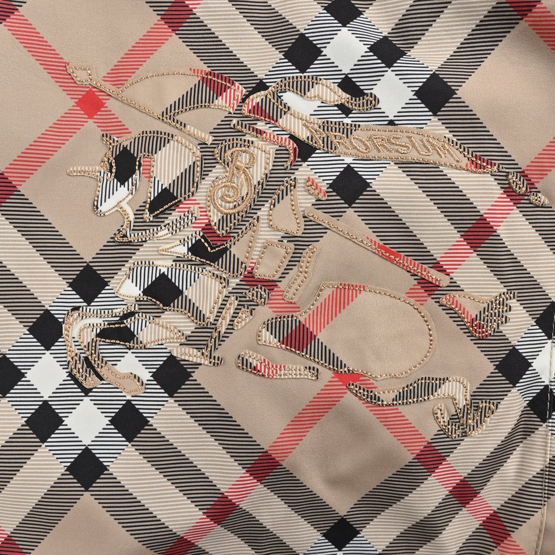 Karierte Wendejacke „War Horse“