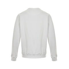 Little monster embroidered eyes round neck sweatshirt