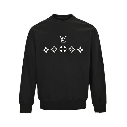 Sweat-shirt col rond presbyte en relief