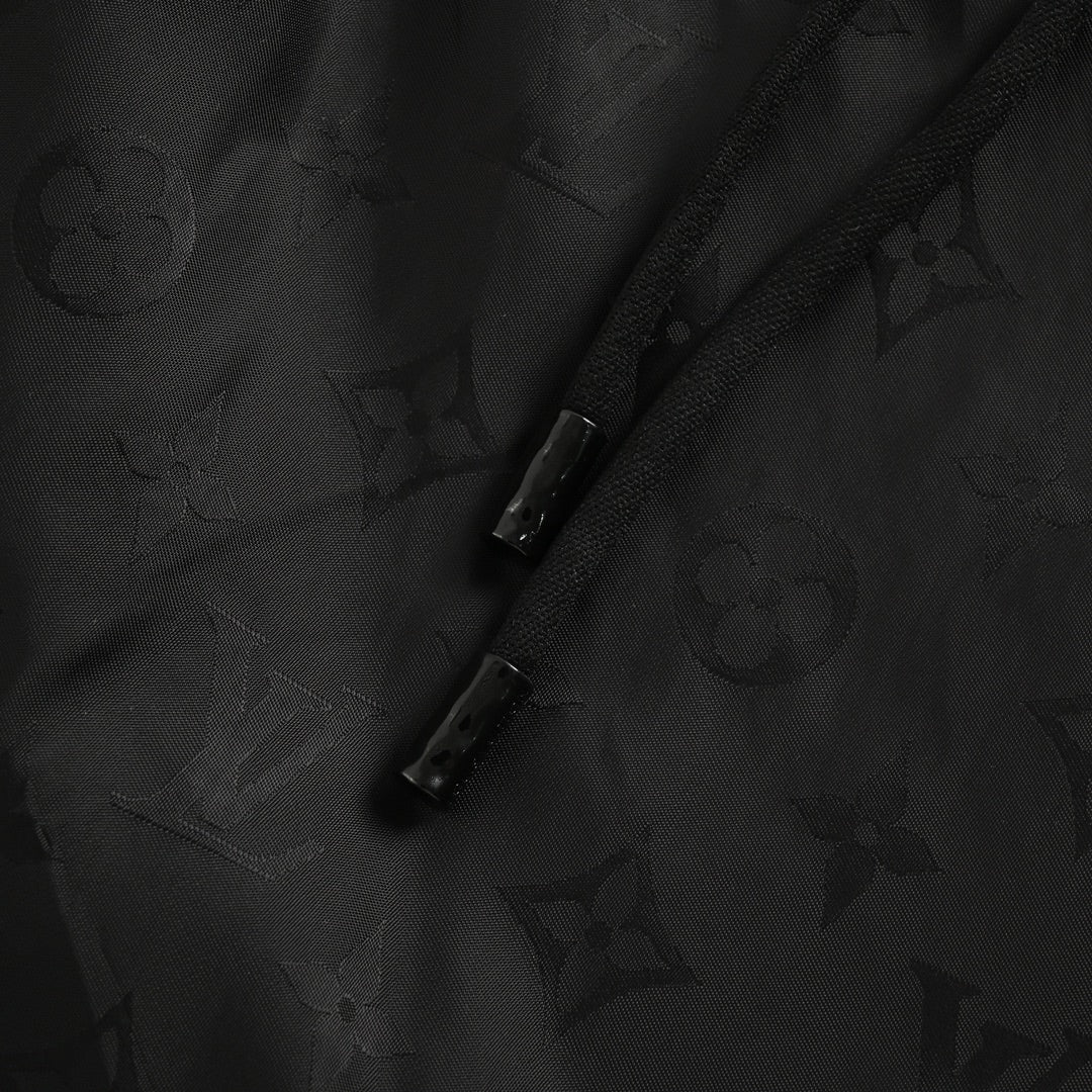 Short de plage presbyte classique à imprimé intégral et motif foncé