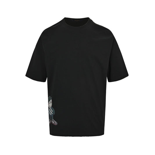 Kurze Ärmel im Show-Stil mit Puppendruck 