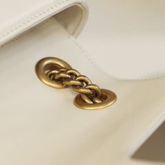white Small GG Marmont 2.0 Shoulder Bag