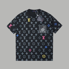 Monogram Print T - Shirt