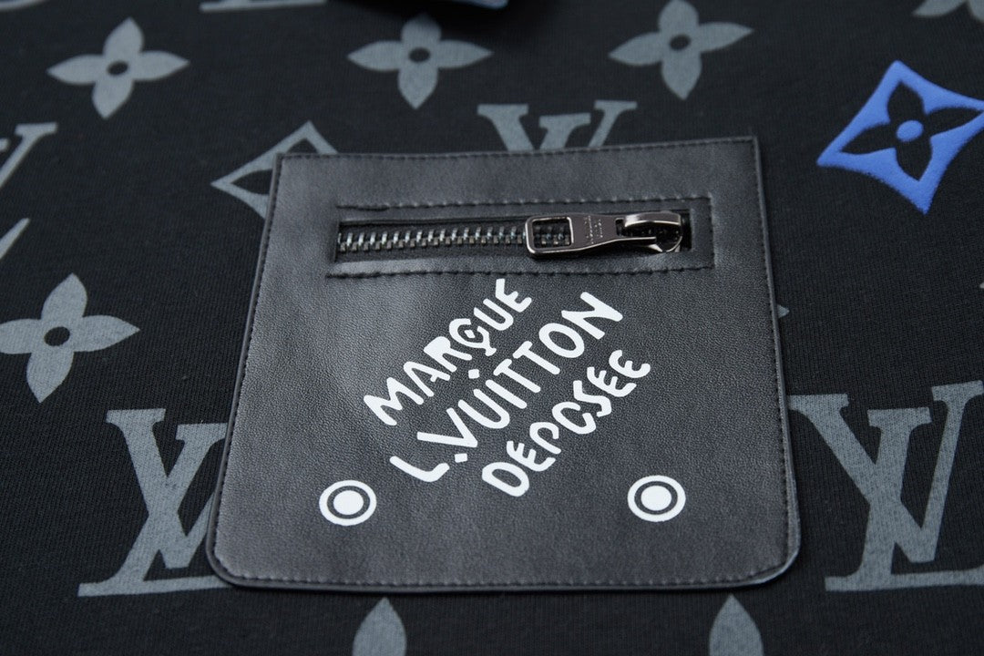 Monogram Print T - Shirt