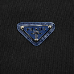 Triangle collar letter short sleeves