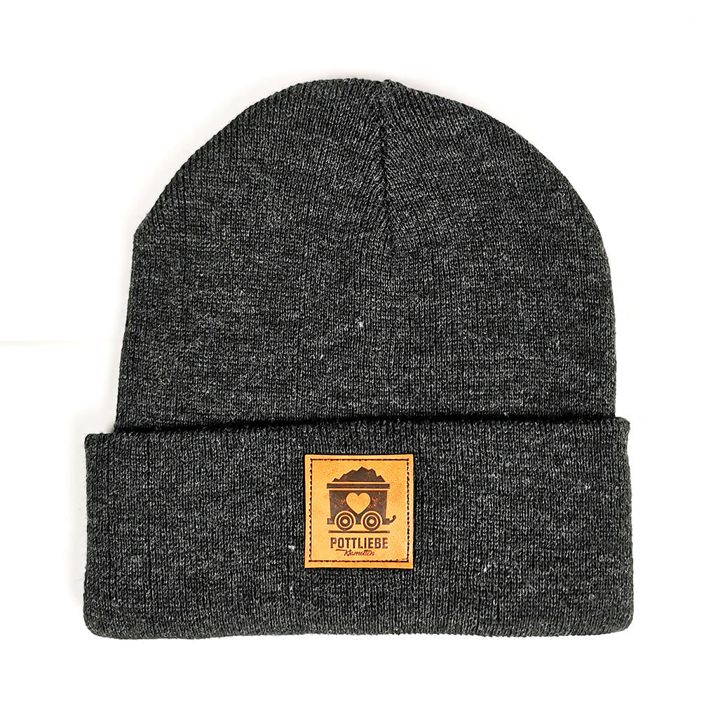 POTTLIEBE Beanie Anthrazit