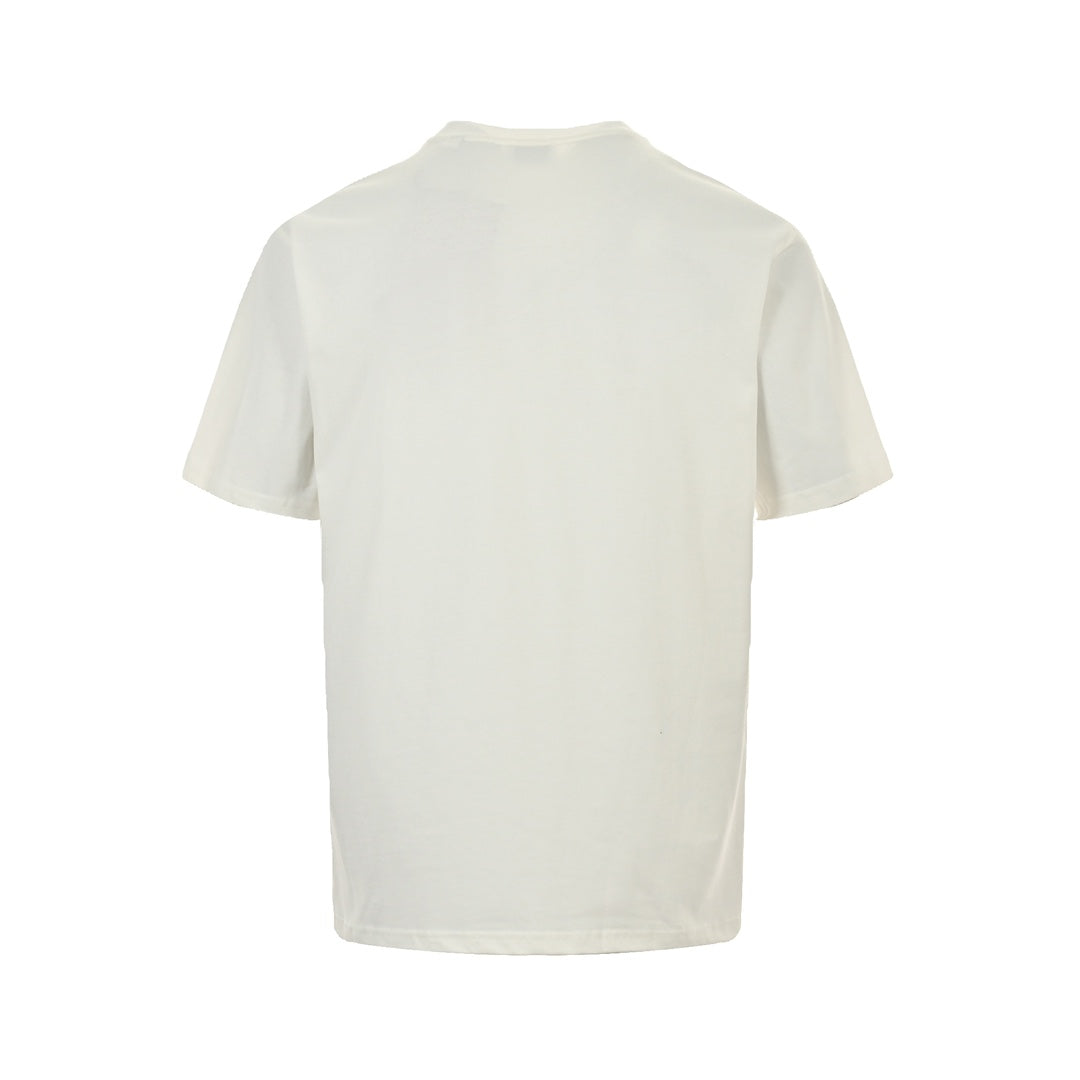 Kurze Ärmel mit Brustpatch-Label 