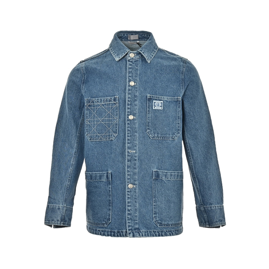 Veste en jean de travail Cannage Denim