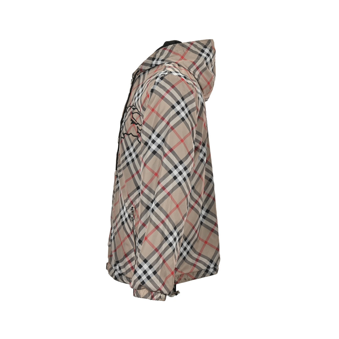 Karierte Wendejacke „War Horse“