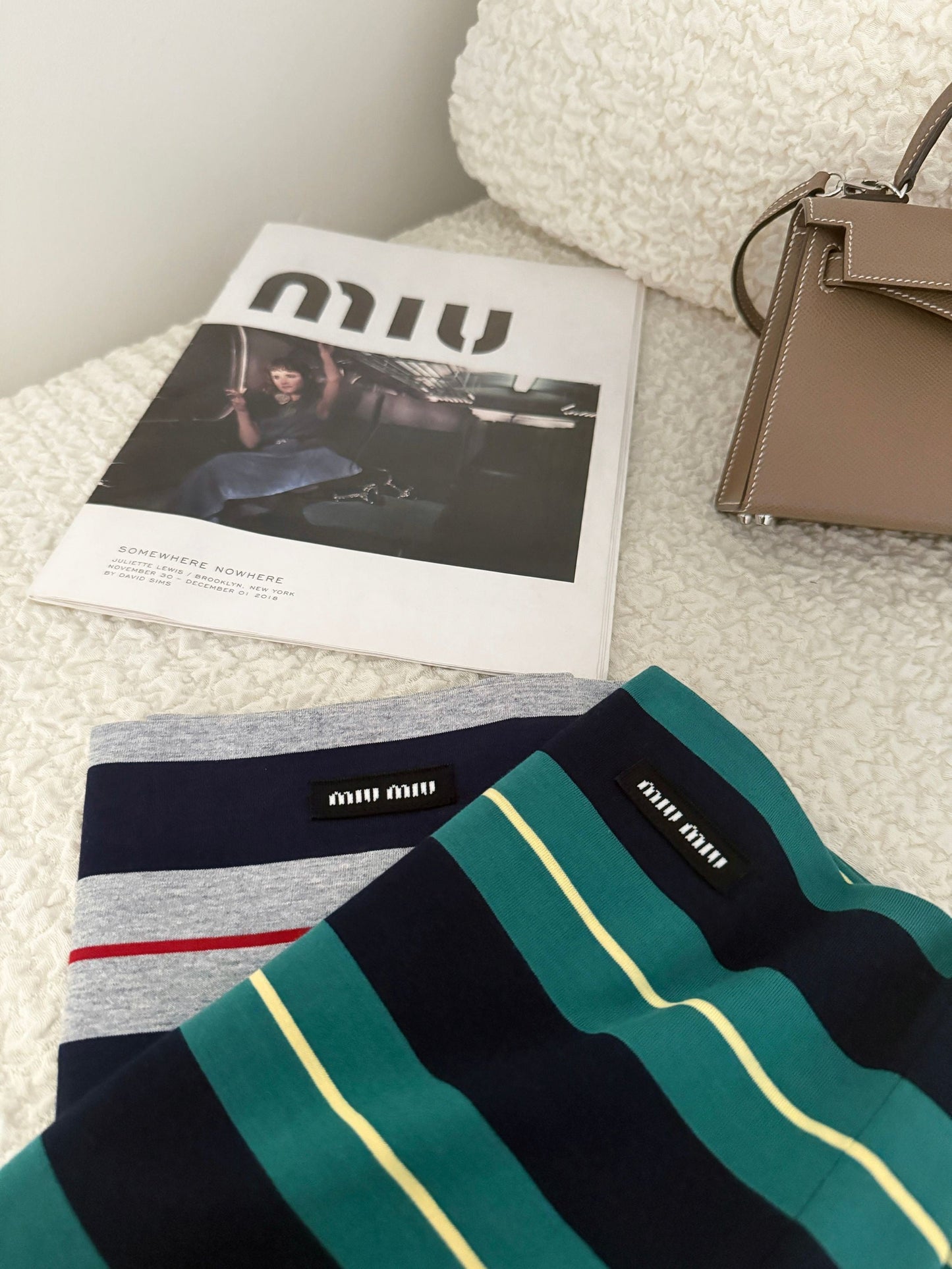 Gestreifte Bandeau-Tops 