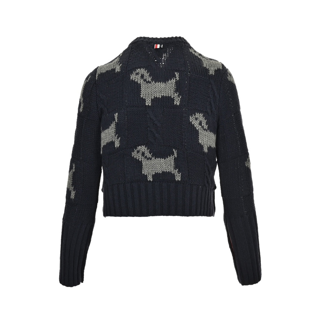 Puppy – Preppy-Kurzjacke aus Jacquard