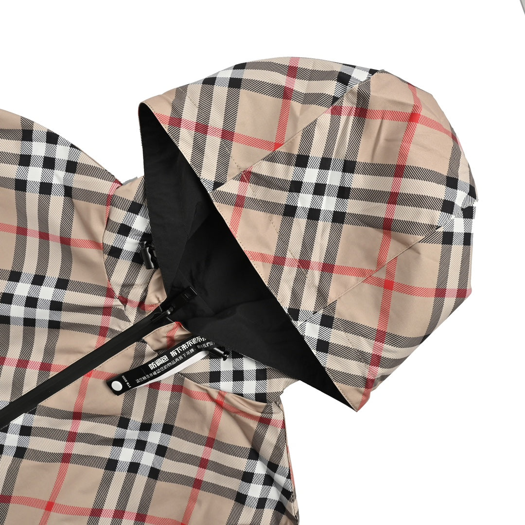 Karierte Wendejacke „War Horse“