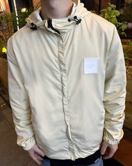 Veste à capuche réversible en nylon FF entièrement imprimée