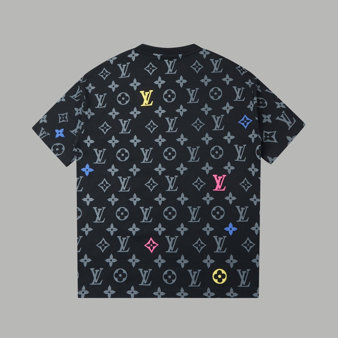 Monogram Print T - Shirt