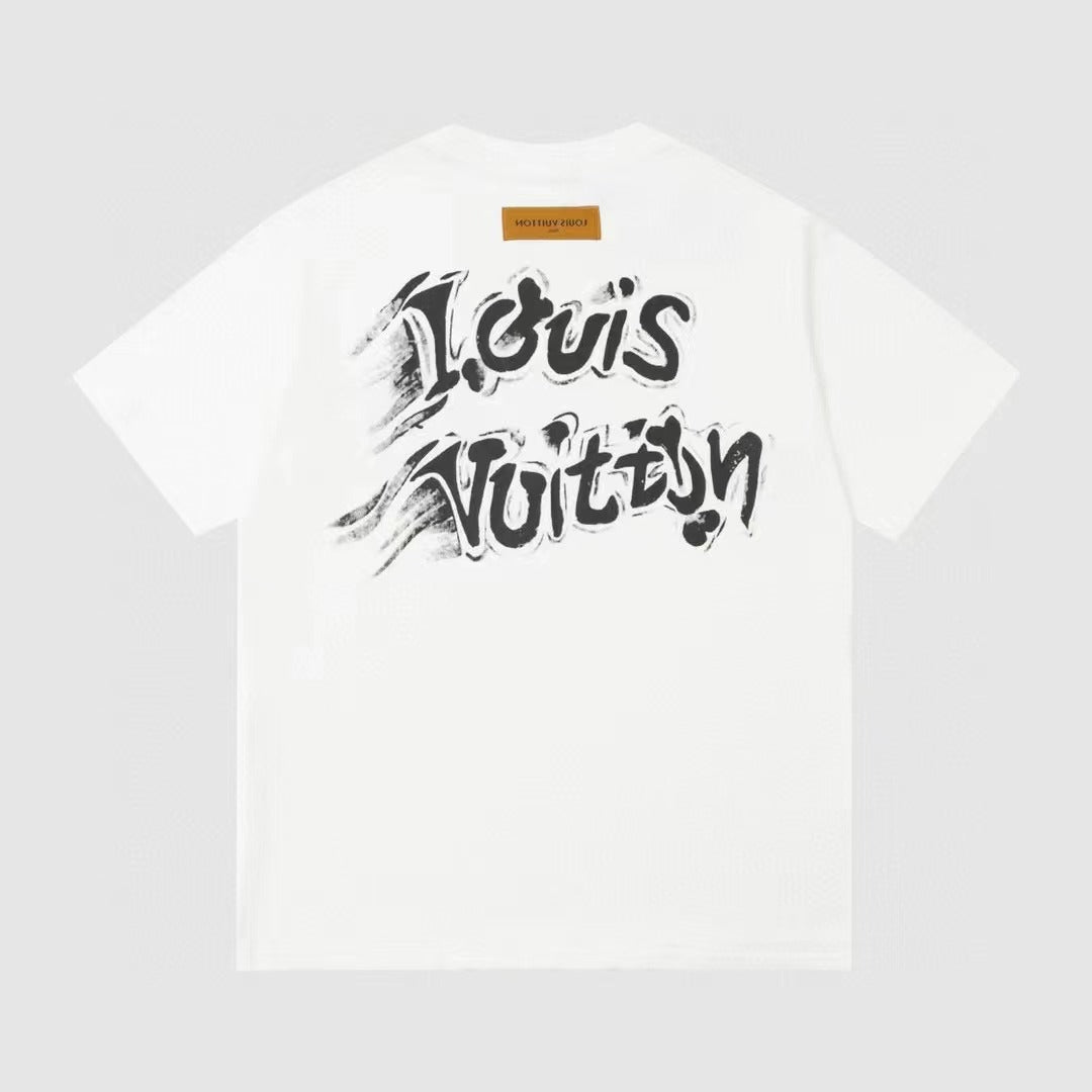 T-Shirt mit Schattendruck 