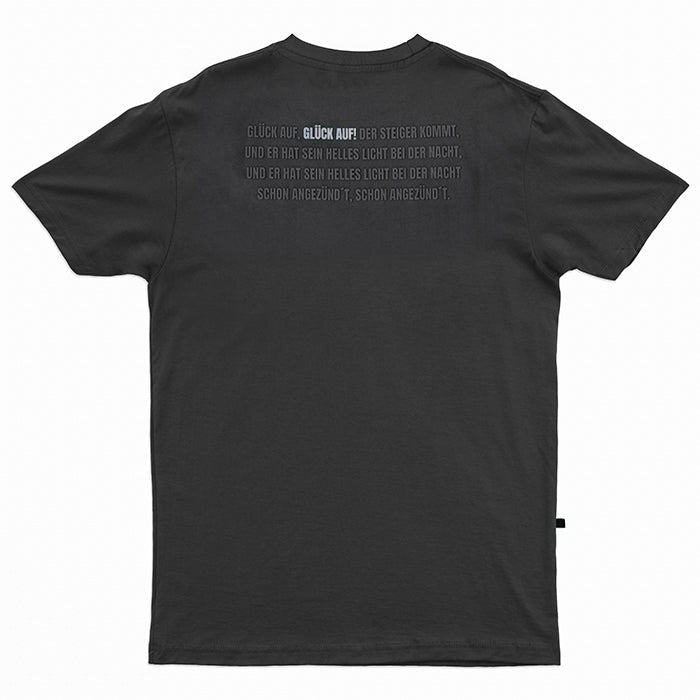 "GLÜCK AUF" Chemise argentée réfléchissante