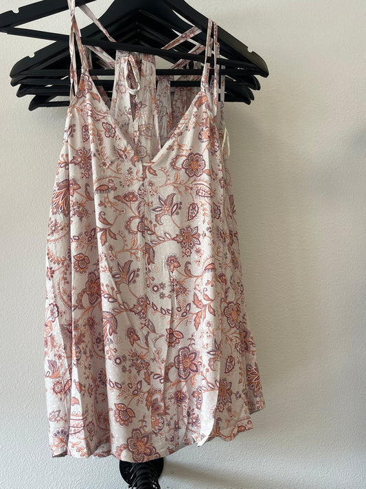 Love stitch boho tank