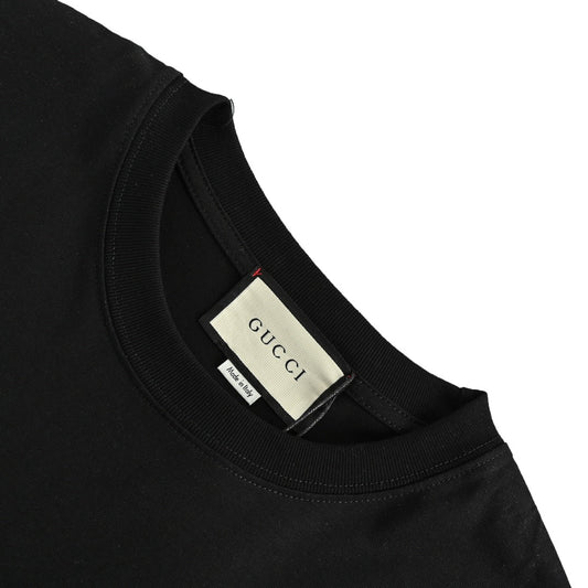 T-shirt imprimé vert et blanc