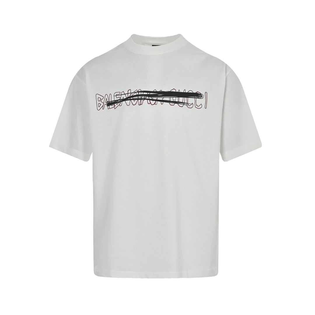 Kurze Ärmel im Graffiti-Stil 